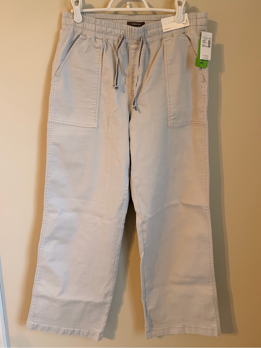 NWT Maurices Wide Leg drawstring pants